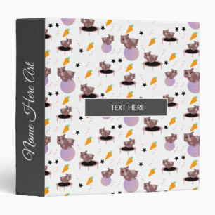Guinea Pigs Animal Pattern 3 Ring Binder