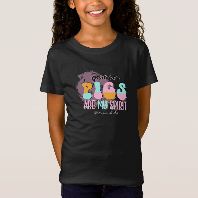 Guinea Pigs Are My Spirit Animal  T-Shirt (Front)