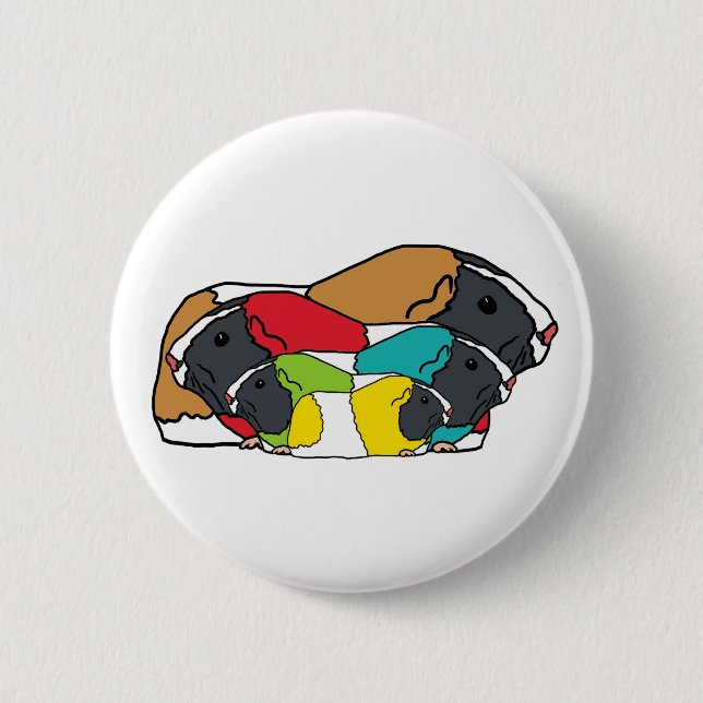 Guinea Pigs Button (Front)
