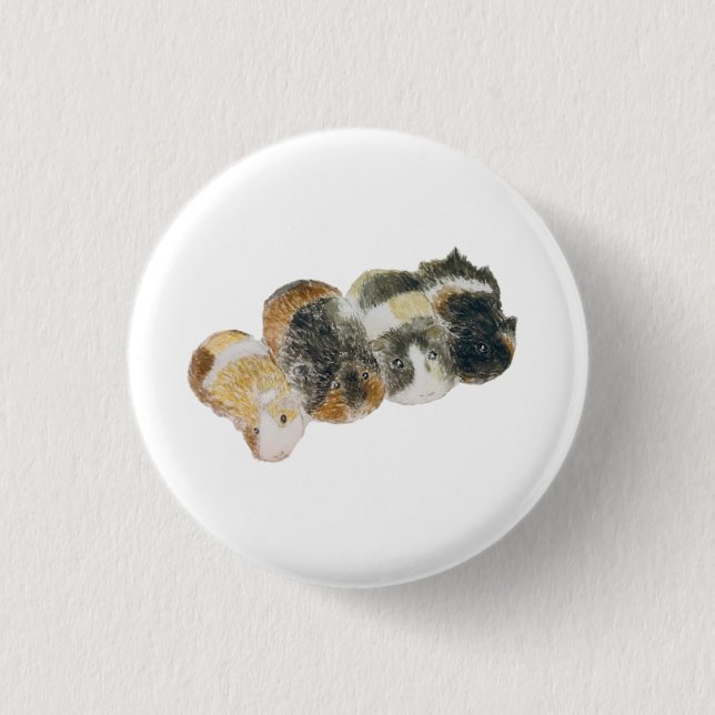 guinea pigs button (Front)