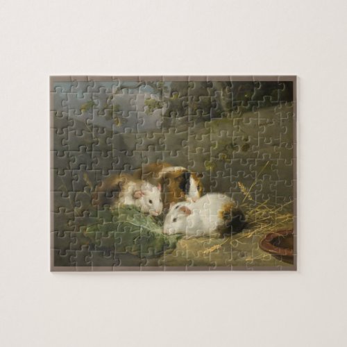 Guinea Pigs by George Morland Jigsaw Puzzle