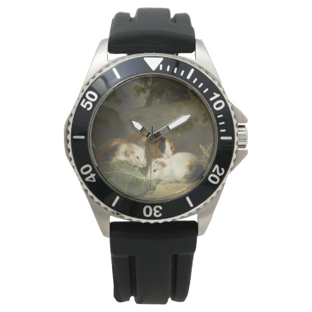 Guinea Pigs (by George Morland) Watch (Front)