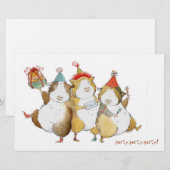 Guinea Pigs Celebrate (Front/Back)