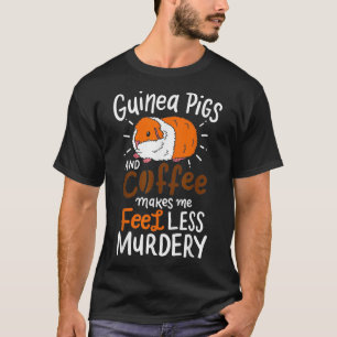 Guinea Pigs Coffee Funny Gift  T-Shirt