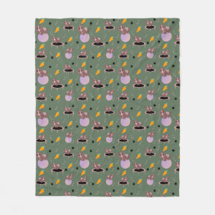 Guinea Pigs Fitness Funny Design Fleece Blanket