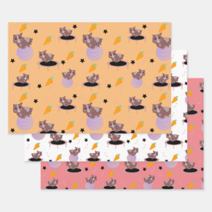 Guinea Pigs Fitness Gym Wrapping Paper Sheets