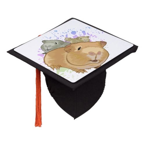 Guinea Pigs  Graduation Cap Topper