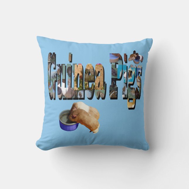 Guinea Pigs Is The Word, Cushion (Front)