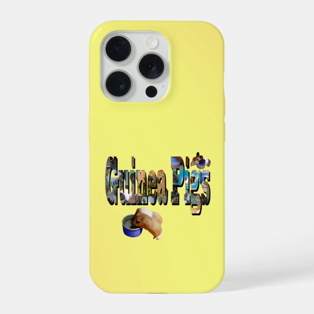 Guinea Pigs Is The Word,  iPhone Case (Back)