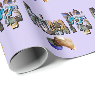 Guinea Pigs Is The Word, Wrapping Paper
