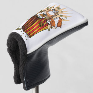 Guinea Pigs Popcorn Golf Head Cover