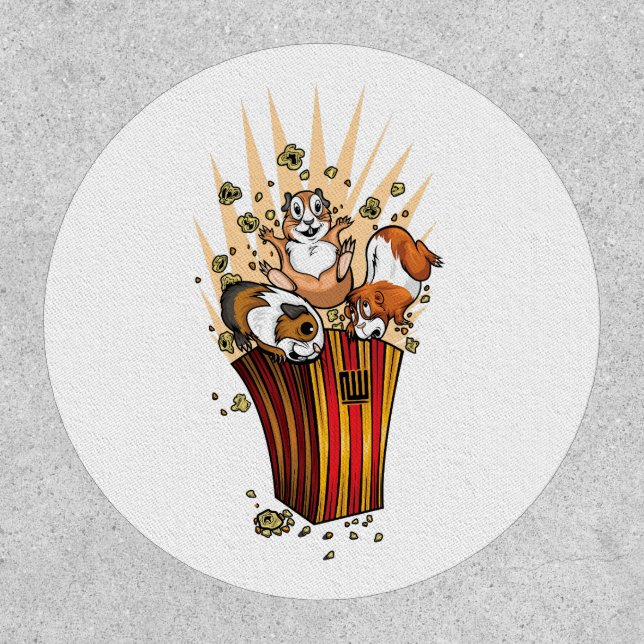 Guinea Pigs Popcorn Patch (Front)