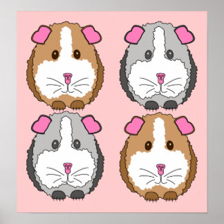 Guinea Pigs Poster