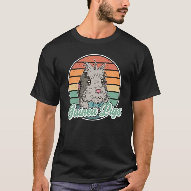 Guinea Pigs Rodent Cute Pet  Saying 4 T-Shirt (Front)