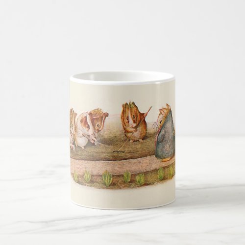 Guinea Pigs Tending Garden Coffee Mug