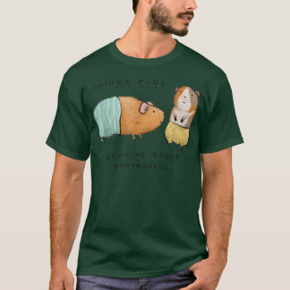 Guinea Pigs Wearing Baggy Pantaloons my Homework K T-Shirt