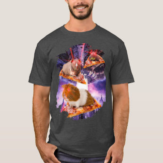 Guinea Pigs With Laser Eyes I Laser Rodent Space T-Shirt