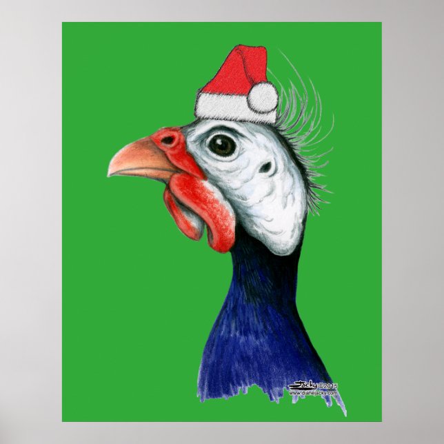 Guinea Santa Claus Poster (Front)