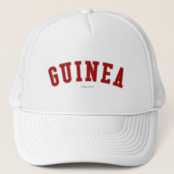 Guinea Trucker Hat