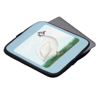 Guinea White Laptop Sleeve