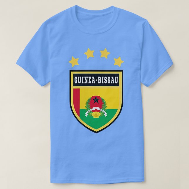 GuineaBissau Pocket coat of arms national pride  T-Shirt (Design Front)