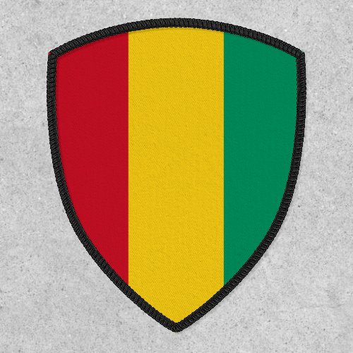 Guinean Flag Flag of Guinea Patch