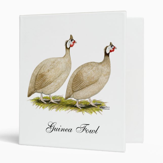 Guineas Buff Dundotte Fowl Binder (Front/Inside)