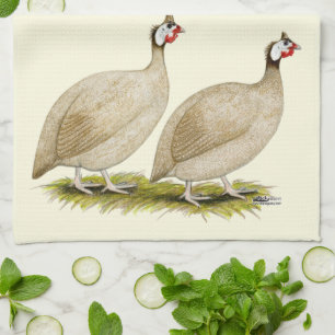 Guineas Buff Dundotte Fowl Kitchen Towel