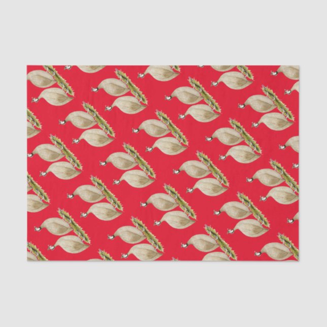 Guineas Buff Dundotte Fowl Tissue Paper (Front)