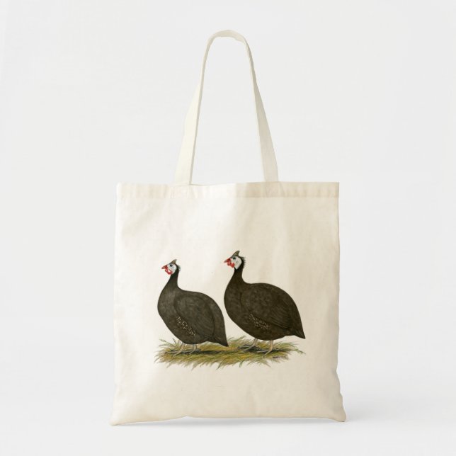 Guineas:  Chocolate Tote Bag (Front)
