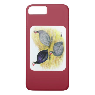 Guineas Purple, Coral Blue and Lavender iPhone 8 Plus/7 Plus Case
