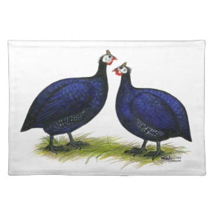 Guineas Royal Purple Pair Placemat