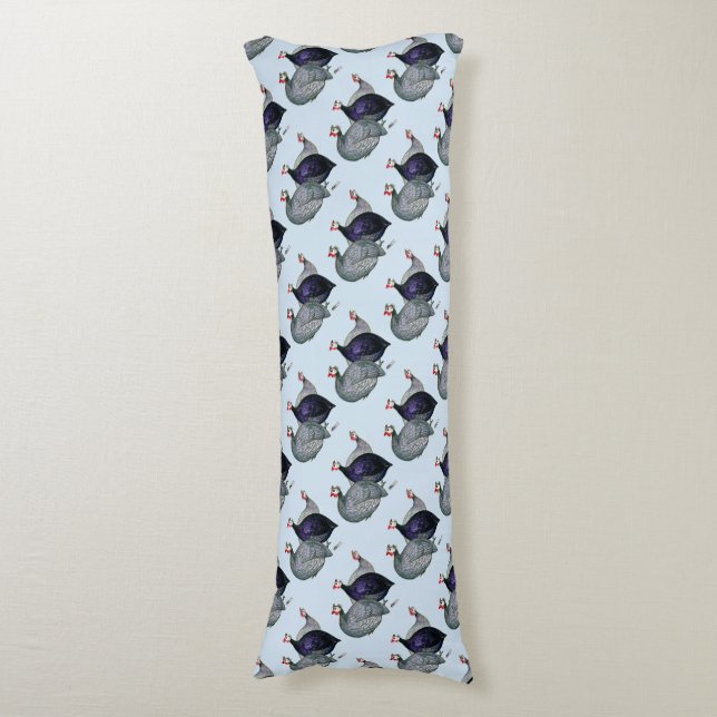 Guineas Three Body Pillow (Front Vertical)