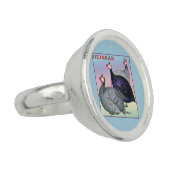 Guineas Three Fowl Ring (Side)