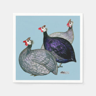 Guineas Three Napkins