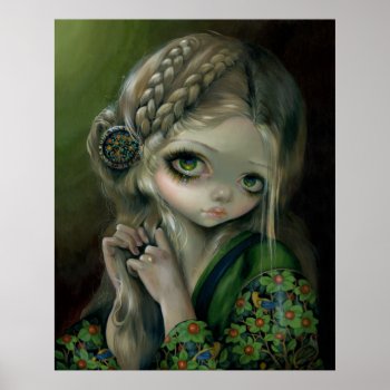 Guinevere Had Green Eyes Art Print Jasmine Becket- by strangeling at Zazzle