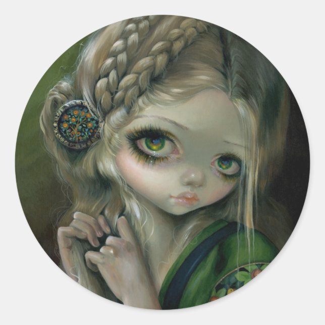 "Guinevere Had Green Eyes" Sticker (Front)