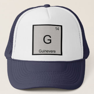 Guinevere Name Chemistry Element Periodic Table Trucker Hat