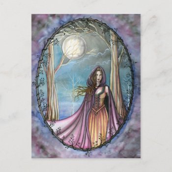 Guinevere Postcard Fairytale King Arthur Legend by robmolily at Zazzle