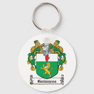 Guinness Family Crest Keychain