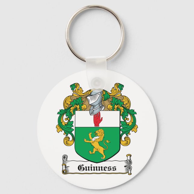 Guinness Family Crest Keychain (Front)