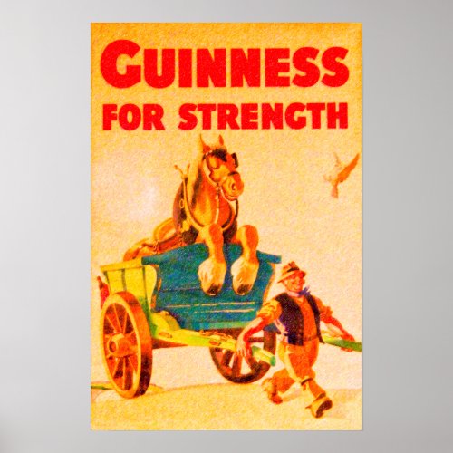 Guinness For Strength Poster