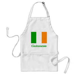 Guinness Irish Flag Adult Apron