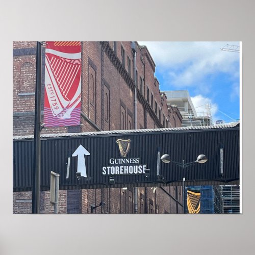 Guinness Storehouse Dublin Ireland Europe Poster