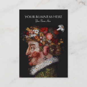 Guiseppe Arcimboldo - Florist, Art Historian Business Card