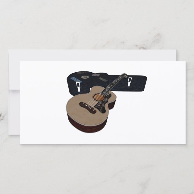 Guitar 1 Announcement Card (Front)