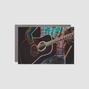 Guitar 1 cmcnm car magnet