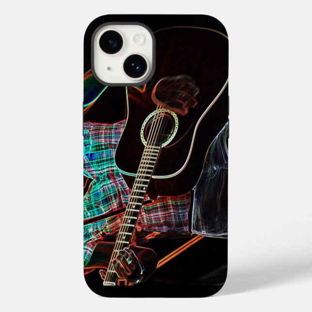 Guitar 1 iphcna Case-Mate iPhone case (Back)