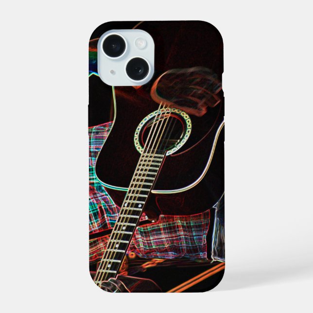 Guitar 1 iphcna iphone case (Back)