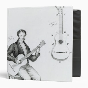 Guitar 3 Ring Binder